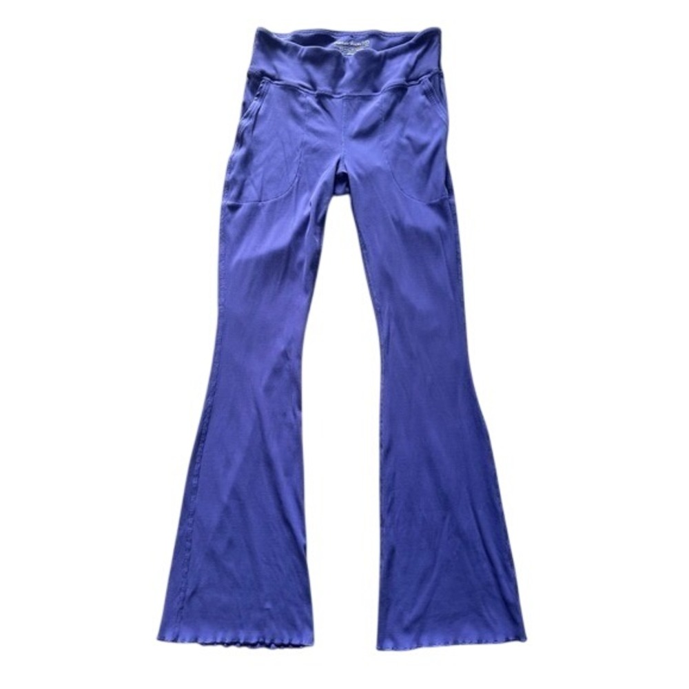 Outdoor Voices Purple Superform Rib Flare‎ Pants/Leggings size Large